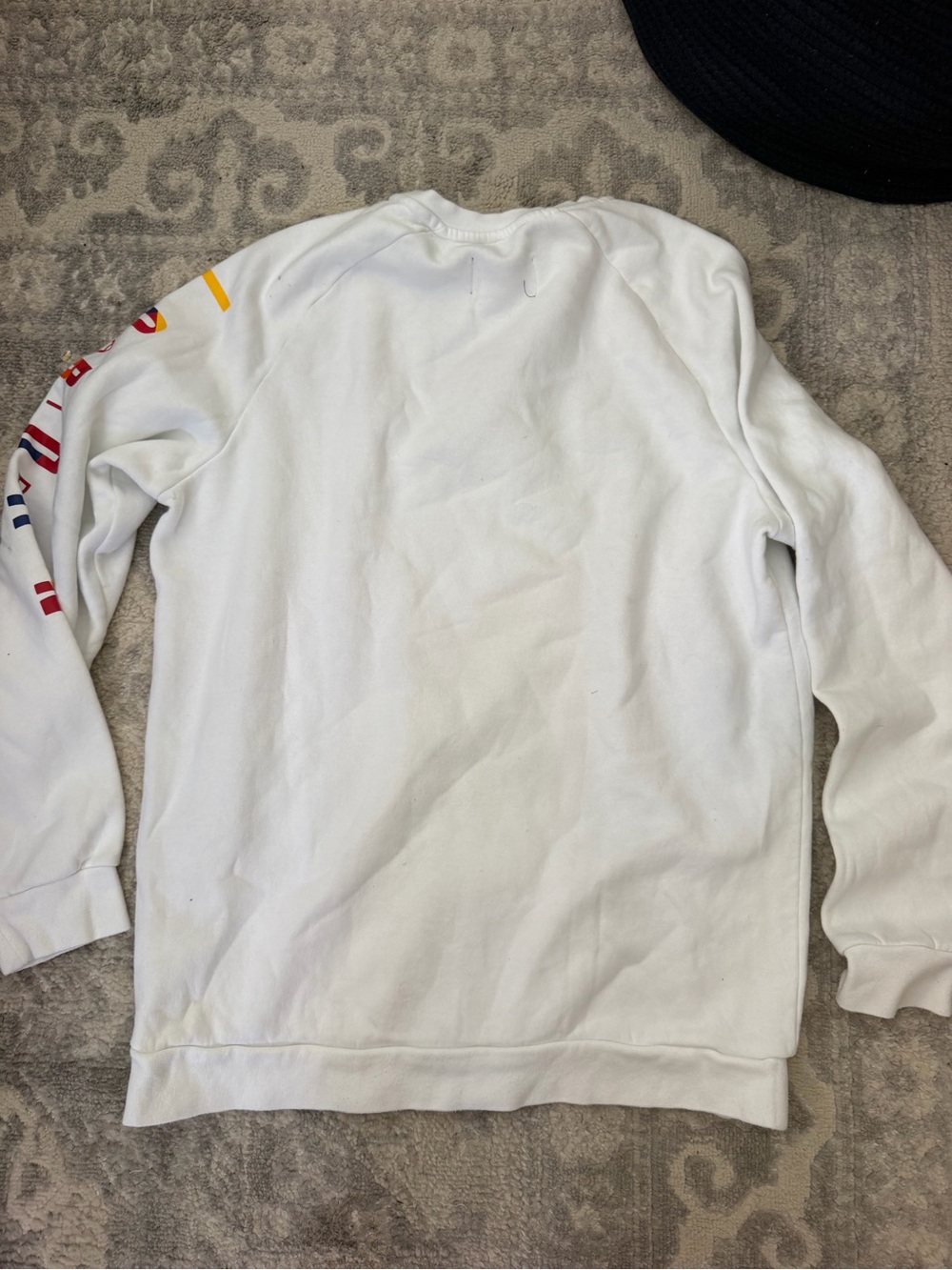 Vintage Y2K Air Jordan Streetwear Pullover crewneck Sweatshirt - Picture 4 of 5